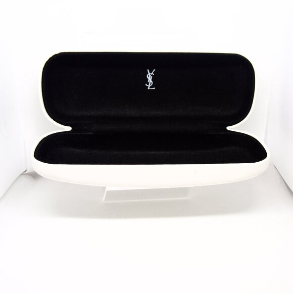 YvesSaintLaurent  White/Black Interior Eyeglass Case Only - Picture 7 of 12